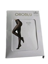 Oroblu strumpfhose Wild Net Tights S/M Black Animalier