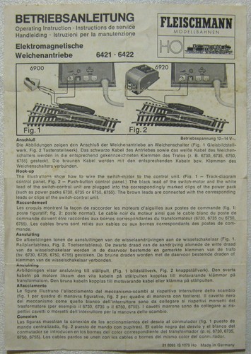 Fleischmann 6421 6422 - 6421,