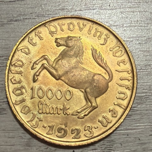 Westfalen 10000 mark 1923 - westfalen,