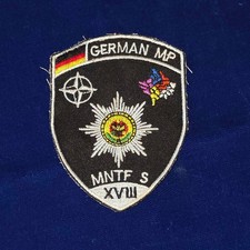 Feldjäger Patch KFOR MNTF