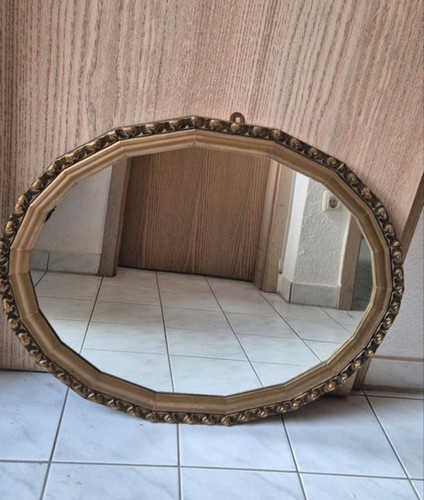 Vintage wandspiegel gold - wandspiegel,