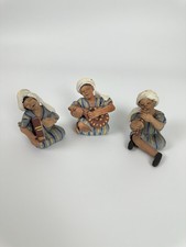 3 orientalische Musiker-Figuren 