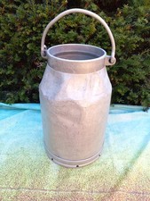 Alte Milchkanne Aluminium