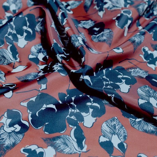 Blumen futterstoff - 4m,