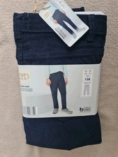 NEU Cordhose  Gr 146/152/158 dunkelblau Stretch festlich Winter Hose Jeans Junge