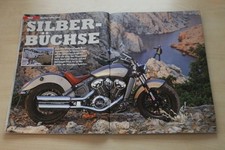 Motorrad News 09/2015 Indian Scout mit 102PS im MAXITEST auf 7 Seiten