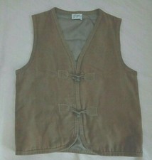 Weste Damenweste Gr.  38 Hellbraun gefüttert v. Kendzia