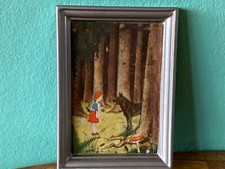 Bild Gemälde  60er Crailsheimer Puppenhaus Puppenstube 1:12 dollhouse picture