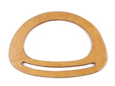 2 Stück Taschengriffe Holz