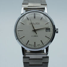 RUSSISCHE POLJOT HANDAUFZUG HERREN UHR 35MM FLIEGERUHR ARMBANDUHR