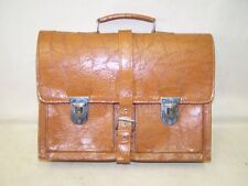 Alte Schultasche Leder Aktentasche Ledertasche Schulranzen Vintage