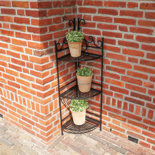 Etagere faltbar schwarz - 1/4,,