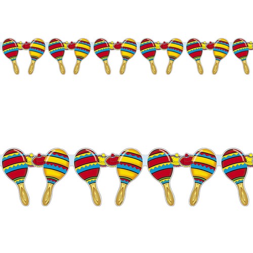 Girlande maracas rumba - 3m,