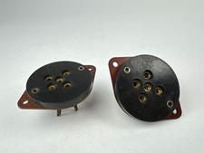 2x sehr alte 20er Jahre Europa Röhrenfassung neu NOS Rarität Röhrenradio