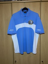 Bogner Polo Shirt Blue White Business Golf Cup Audi Aldiana Size L