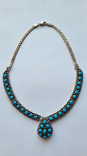 Native türkis collier - native,