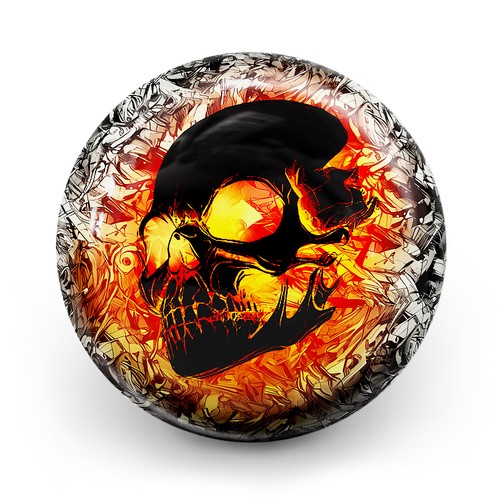 Bowling ball otb the fire - bowling,