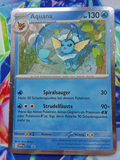 Pokemon Promo Karte Aquana Deutsch SVP168