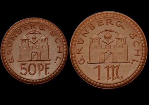 Notgeld pfennig 1 mark - notgeld:, &