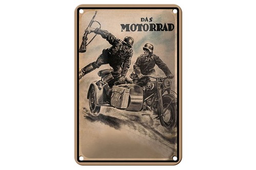 Blechschild retro 12x18 das - blechschild,