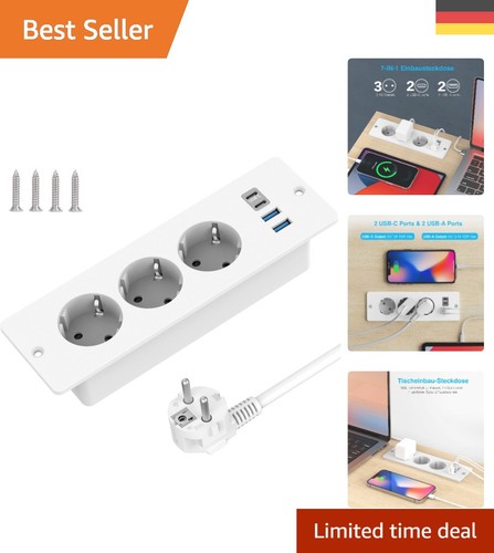 Versenkte steckdose mit - versenkte,