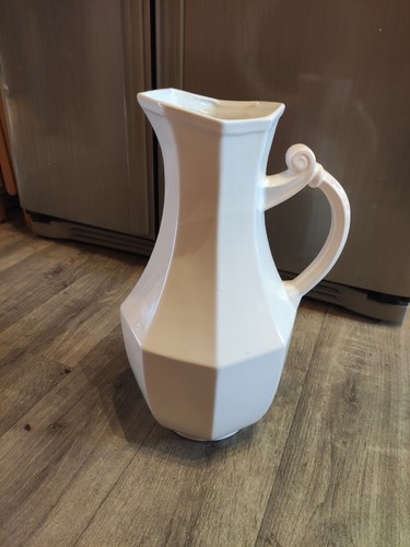Bodenvase weiß keramik bay - weiß,