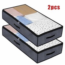 2X Unterbettkommode Schwarz