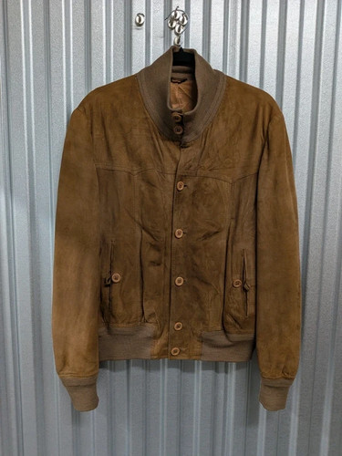 Herren wildleder jacke - wildleder,