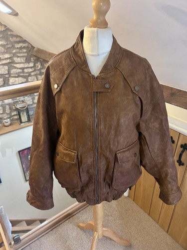 Bershka kunstleder bomberjacke - kunstleder,