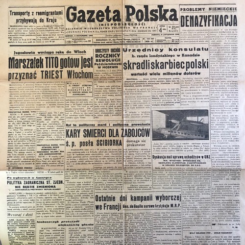 Zeitung gazeta polska - zeitung,