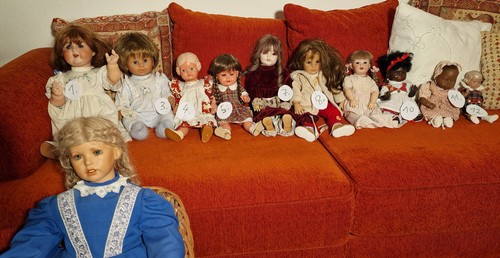 Puppen sammlung älter - sammlung,, älter.