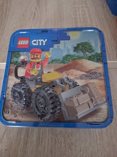 Lego city radlader metallbox - city, radlader,