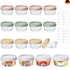 16 Frischhaltedosen mit Deckel