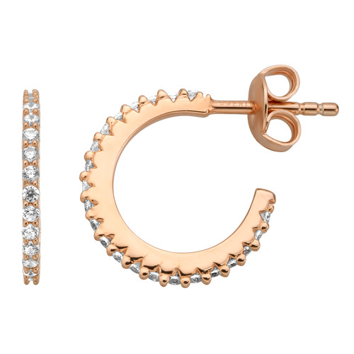 Esprit damen creolen - , rosegold
