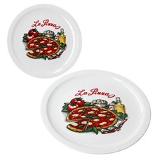 2er set pizza pizzateller - la,