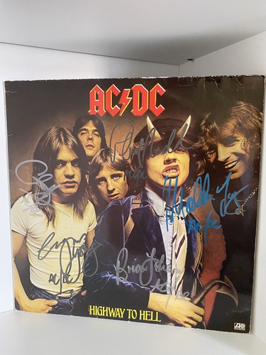Signed highway to hell - ac/dc,