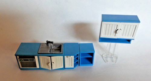 Playmobil spüle eckschrank - spüle,,