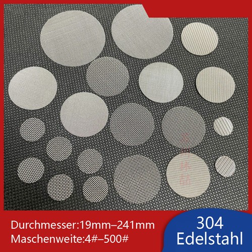 Round edelstahlgewebe - round,