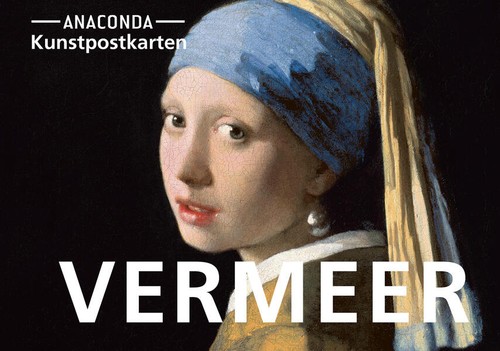 Postkarten set jan vermeer - postkarten-set,