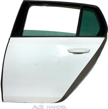 Original Volkswagen Golf 6 5K4 Tür Links Hinten Fahrerseite weiß Metallic