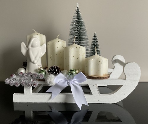 Deko adventsgesteck als - adventsgesteck,