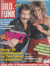 Bild und Funk 86/52 Tina Turner und Götz George,Elisabeth Teissier