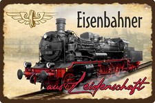 Eisenbahn Blechschild 20x30cm