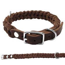 Hundehalsband Fettleder kleine