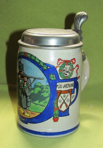 Jugendstil merkelbach bierkrug - merkelbach,