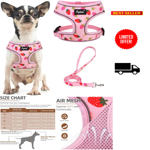 Pupteck mesh hundegeschirr - pupteck,