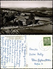 Ansichtskarte Elzach Pension Heidburg 550 m ü. M. 1963