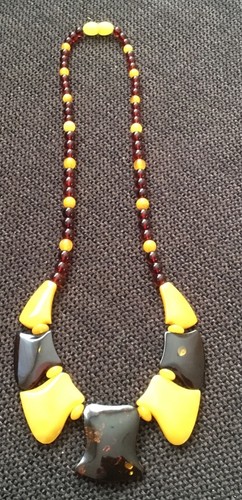 Naturbernstein collier - collier, |