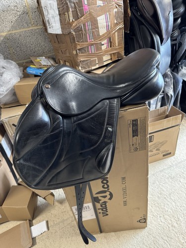 Zoll ideal schwarz leder - 17,