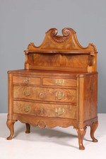 Traumhafte geschwungene Barock Kommode Sideboard Chippendale Schubladenkommode